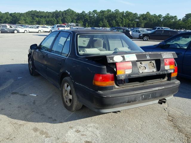 1HGCB7695PA089060 - 1993 HONDA ACCORD 10T BLACK photo 3