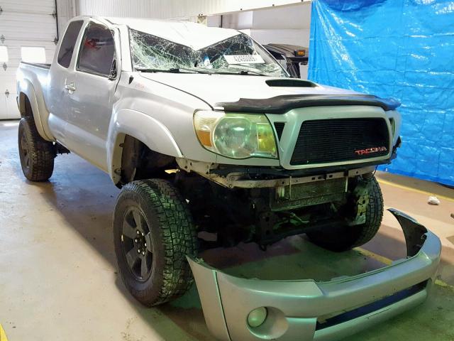 5TEUU42N97Z459916 - 2007 TOYOTA TACOMA ACC SILVER photo 1