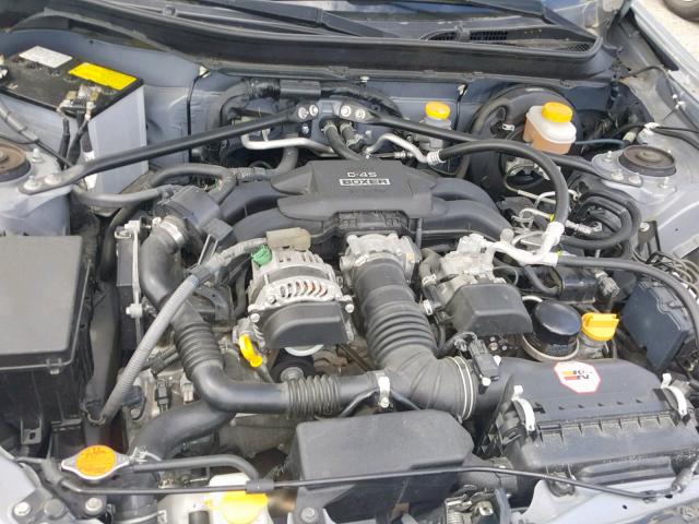 JF1ZNAA16D1728529 - 2013 TOYOTA SCION FR-S GRAY photo 7