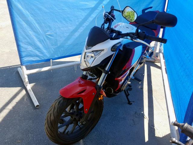 MLHPC4562F5200607 - 2015 HONDA CB500 F RED photo 2