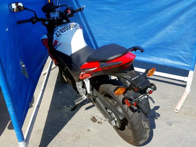 MLHPC4562F5200607 - 2015 HONDA CB500 F RED photo 3