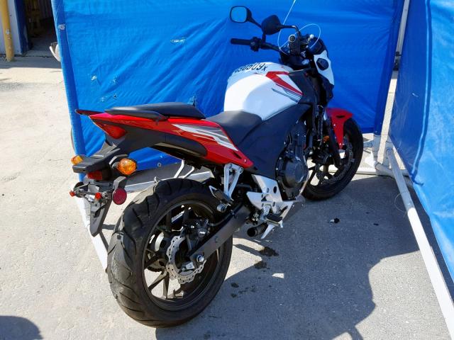 MLHPC4562F5200607 - 2015 HONDA CB500 F RED photo 4