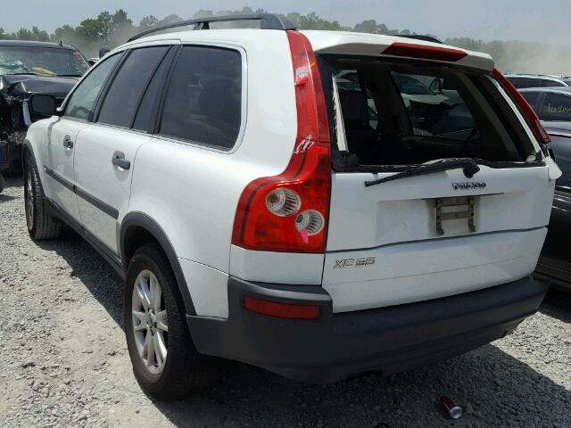 YV1CY592651209231 - 2005 VOLVO XC90 WHITE photo 3