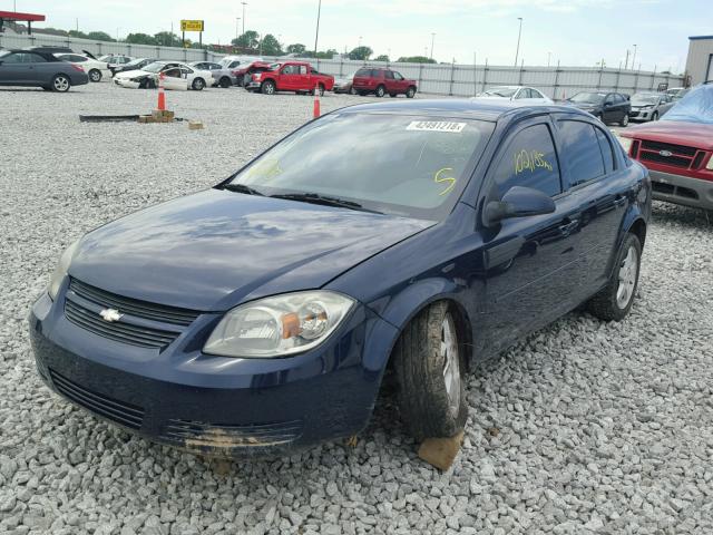 1G1AF5F54A7111476 - 2010 CHEVROLET COBALT 2LT BLUE photo 2