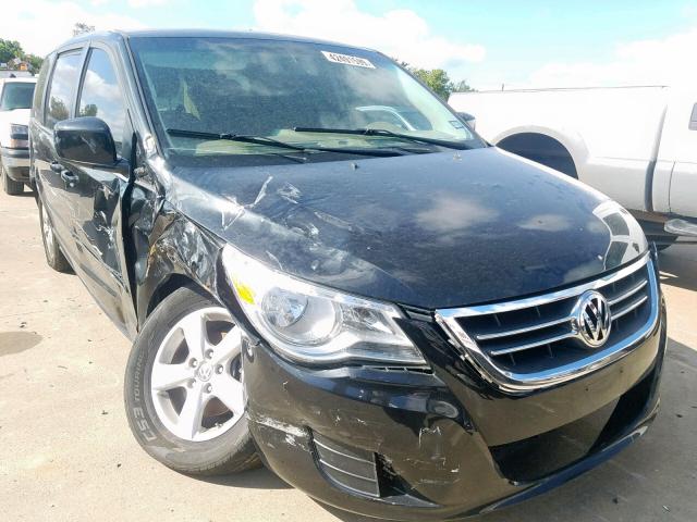 2V8HW34159R582562 - 2009 VOLKSWAGEN ROUTAN SE BLACK photo 1