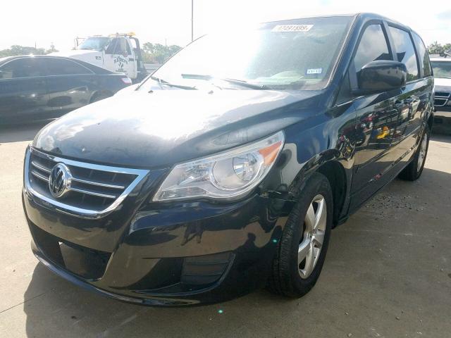 2V8HW34159R582562 - 2009 VOLKSWAGEN ROUTAN SE BLACK photo 2