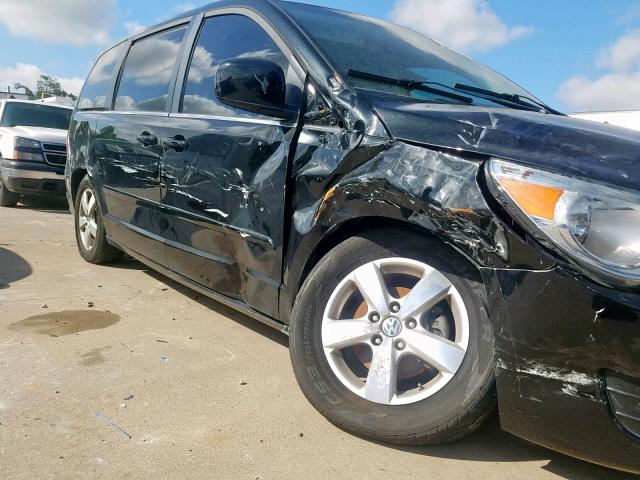 2V8HW34159R582562 - 2009 VOLKSWAGEN ROUTAN SE BLACK photo 9