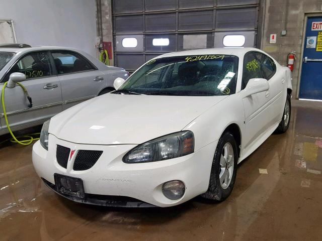 2G2WP552561101100 - 2006 PONTIAC GRAND PRIX WHITE photo 2
