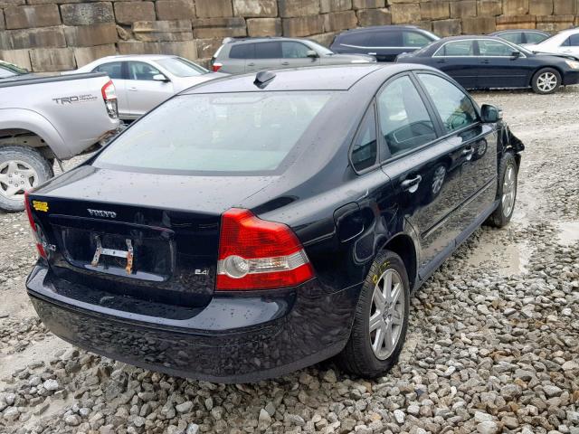 YV1MS382672308480 - 2007 VOLVO S40 2.4I BLACK photo 4