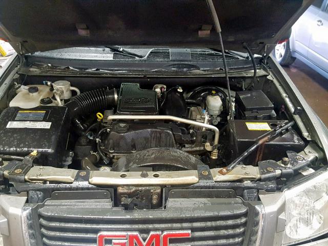 1GKDT13S952185855 - 2005 GMC ENVOY GRAY photo 7