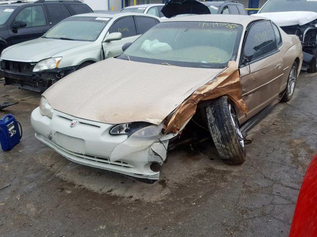 2G1WW12E649171248 - 2004 CHEVROLET MONTE CARL 金色 照片 2