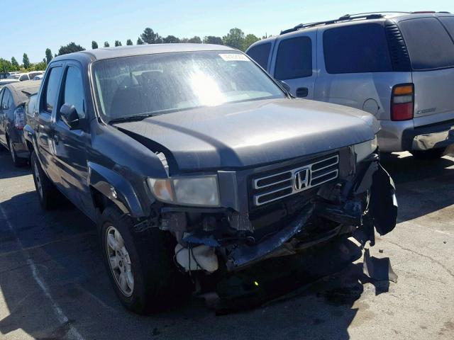 2HJYK16547H525263 - 2007 HONDA RIDGELINE GRAY photo 1