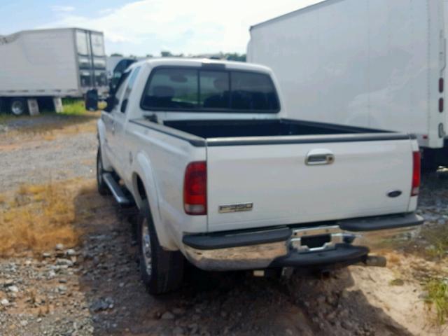 1FTWX31P95EA13522 - 2005 FORD F350 SRW S WHITE photo 3