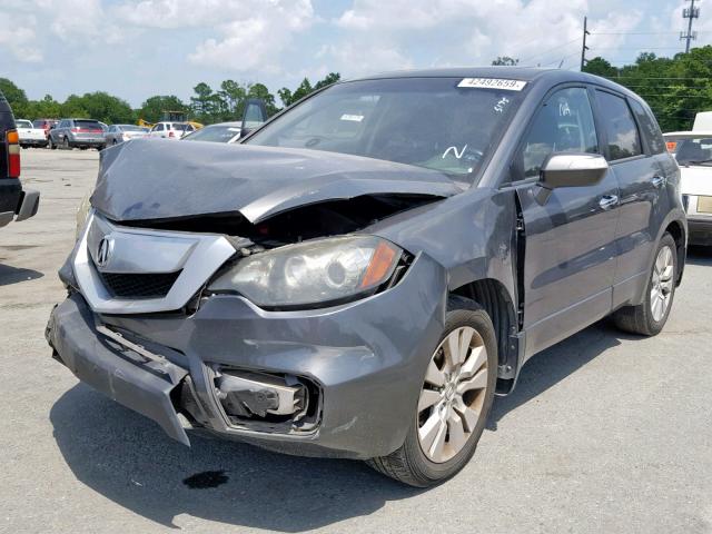 5J8TB1H29AA005195 - 2010 ACURA RDX CHARCOAL photo 2