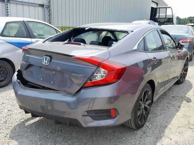 19XFC2F8XKE025542 - 2019 HONDA CIVIC SPOR GRAY photo 4