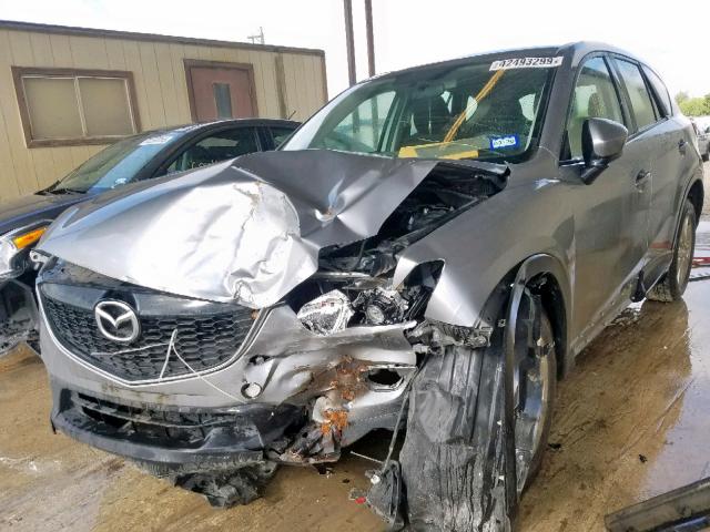 JM3KE2BE3E0320751 - 2014 MAZDA CX-5 SPORT GRAY photo 2