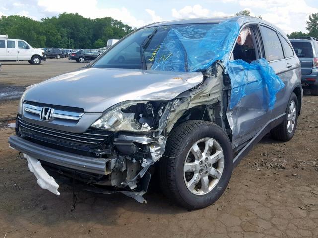 5J6RE48757L003836 - 2007 HONDA CR-V EXL SILVER photo 2