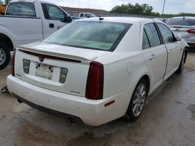 1G6DC67A650228718 - 2005 CADILLAC STS CREAM photo 4