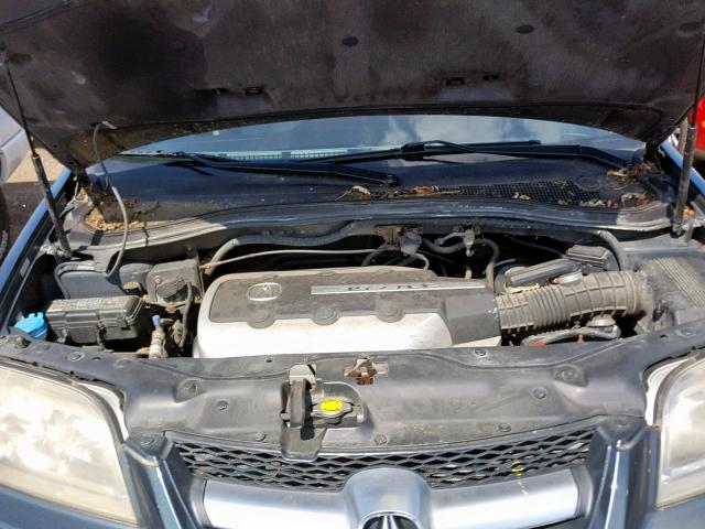 2HNYD18664H554421 - 2004 ACURA MDX TOURIN GRAY photo 7