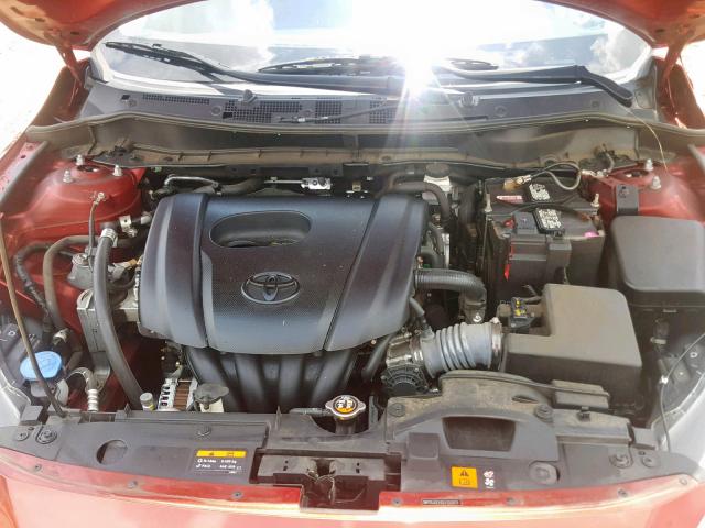 3MYDLBZV0GY133071 - 2016 TOYOTA SCION IA RED photo 7