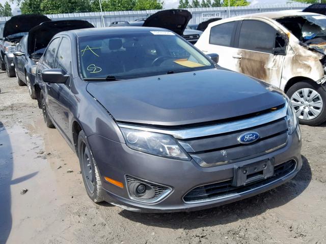 3FAHP0JA2CR126506 - 2012 FORD FUSION SEL GRAY photo 1