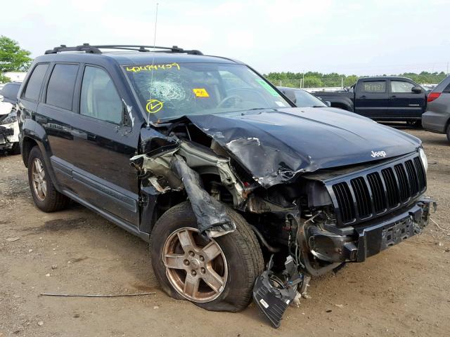 1J4GR48K36C311764 - 2006 JEEP GRAND CHER BLACK photo 1