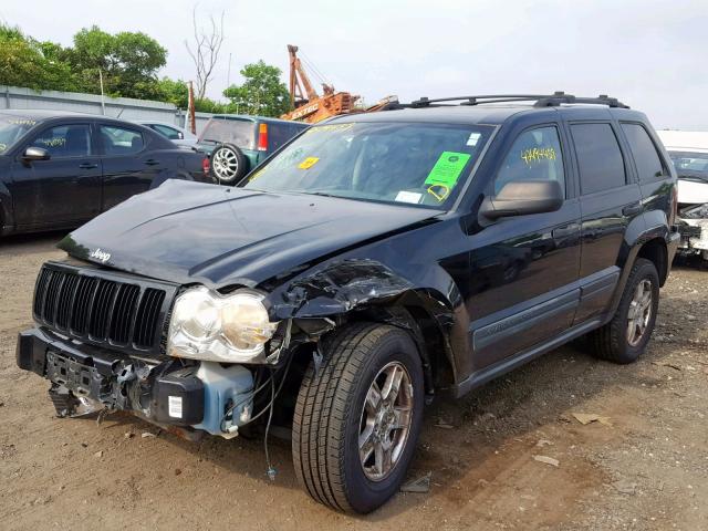 1J4GR48K36C311764 - 2006 JEEP GRAND CHER BLACK photo 2