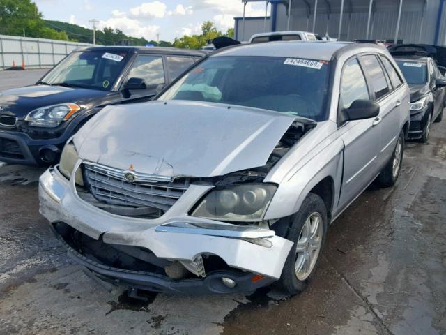 2C8GM684X4R387163 - 2004 CHRYSLER PACIFICA SILVER photo 2