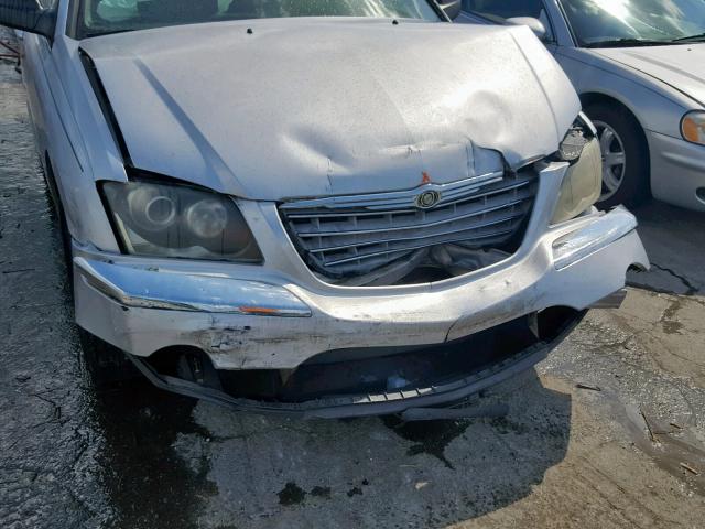 2C8GM684X4R387163 - 2004 CHRYSLER PACIFICA SILVER photo 9