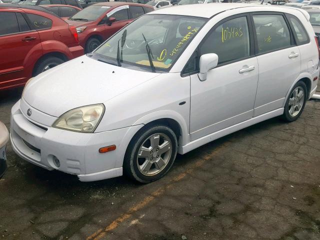 JS2RC41H425100561 - 2002 SUZUKI AERIO SX WHITE photo 2