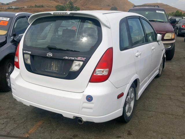 JS2RC41H425100561 - 2002 SUZUKI AERIO SX WHITE photo 4