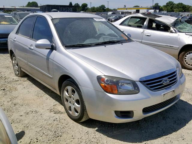 KNAFE222495611183 - 2009 KIA SPECTRA EX SILVER photo 1