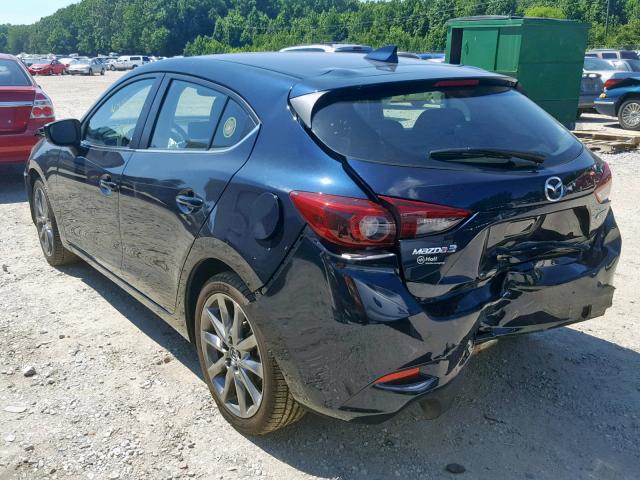 3MZBN1M3XJM231648 - 2018 MAZDA 3 GRAND TO BLUE photo 3