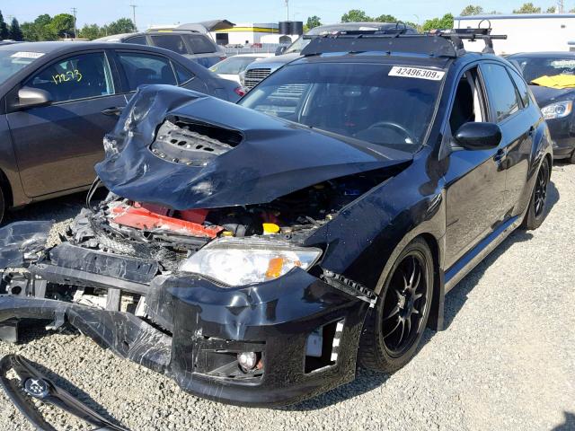 JF1GR7E60CG236255 - 2012 SUBARU IMPREZA WR BLACK photo 2