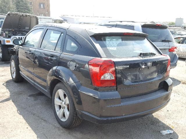 1B3CB3HA9BD125081 - 2011 DODGE CALIBER MA BLACK photo 3