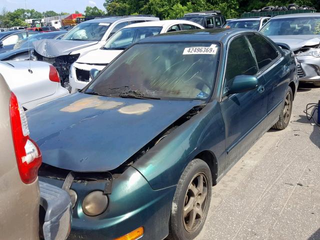 JH4DB8596YS000262 - 2000 ACURA INTEGRA GS GREEN photo 2