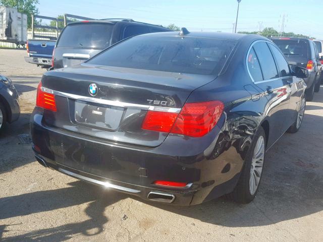 WBAKA8C54CDS99546 - 2012 BMW 750 I BLACK photo 4