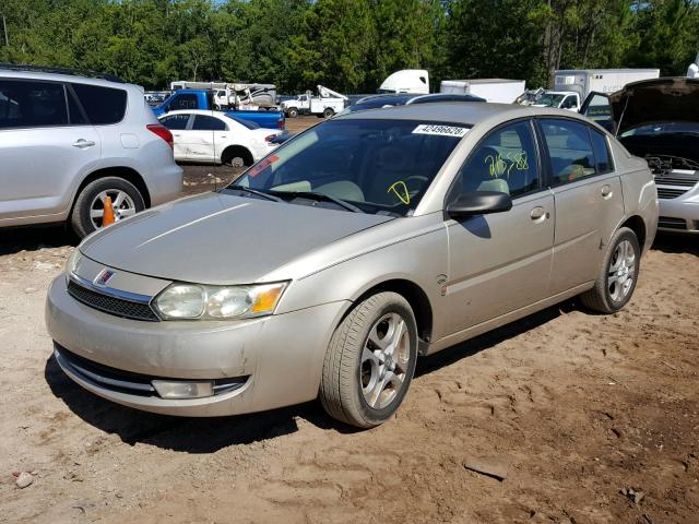 1G8AL52F24Z120985 - 2004 SATURN ION LEVEL GOLD photo 2