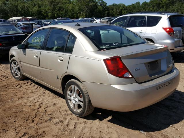1G8AL52F24Z120985 - 2004 SATURN ION LEVEL GOLD photo 3