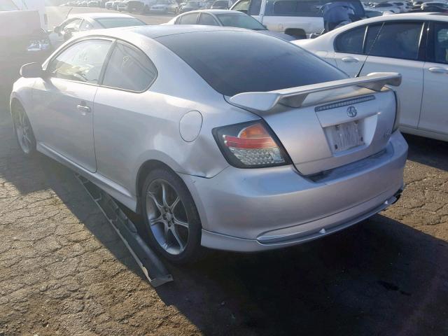 JTKDE167960119499 - 2006 TOYOTA SCION TC ვერცხლისფერი ფოტო 3