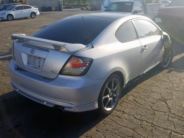 JTKDE167960119499 - 2006 TOYOTA SCION TC ვერცხლისფერი ფოტო 4