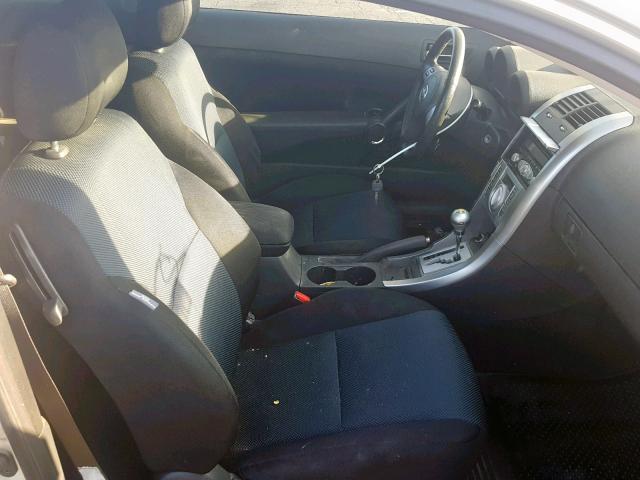 JTKDE167960119499 - 2006 TOYOTA SCION TC ვერცხლისფერი ფოტო 5
