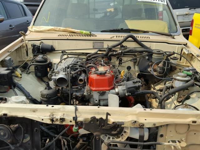 JT4RN67P1J8009291 - 1988 TOYOTA PICKUP XTR TAN photo 7