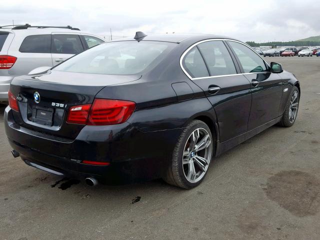 WBAFU7C51DDU68362 - 2013 BMW 535 XI BLACK photo 4