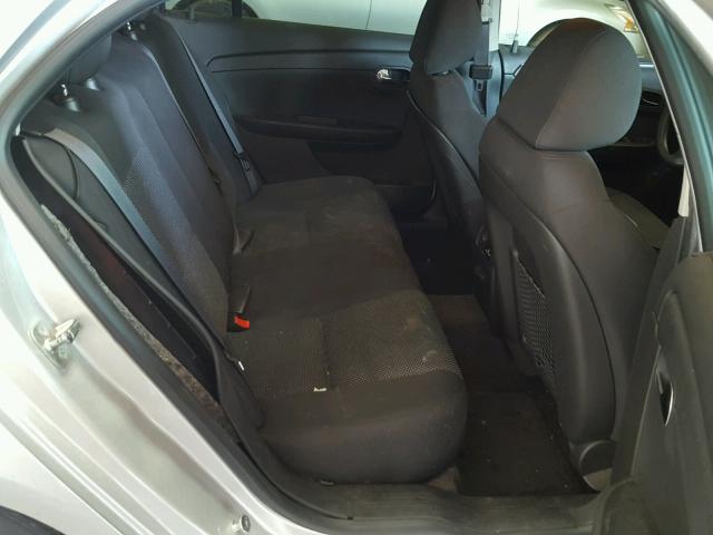 1G1ZC5E05CF265253 - 2012 CHEVROLET MALIBU 1LT SILVER photo 6