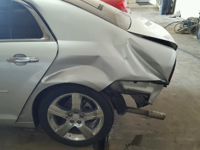 1G1ZC5E05CF265253 - 2012 CHEVROLET MALIBU 1LT SILVER photo 9