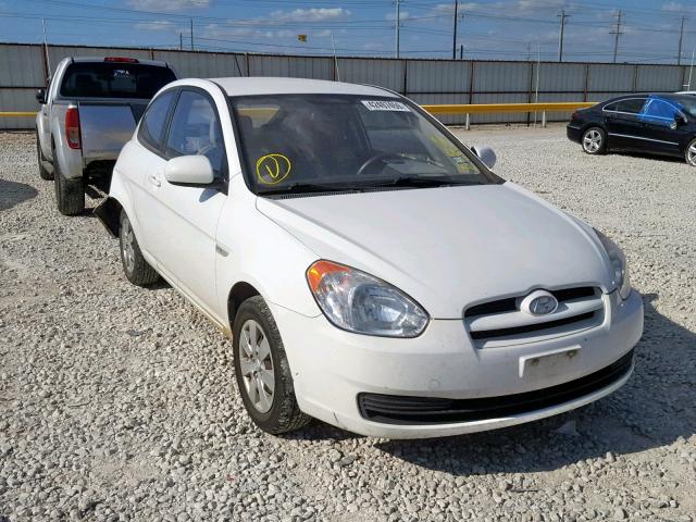 KMHCM3AC6BU188171 - 2011 HYUNDAI ACCENT GL WHITE photo 1