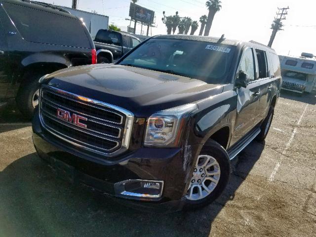 1GKS1GKC3GR302446 - 2016 GMC YUKON XL C BLACK photo 2