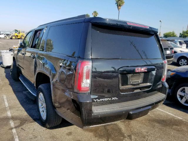 1GKS1GKC3GR302446 - 2016 GMC YUKON XL C BLACK photo 3