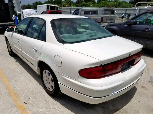 2G4WB52K921296834 - 2002 BUICK REGAL LS WHITE photo 3